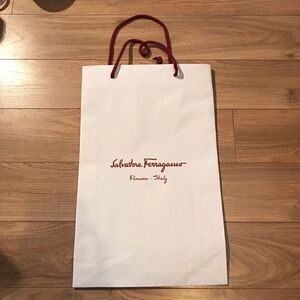 Salvatore ferragamo shopping bag